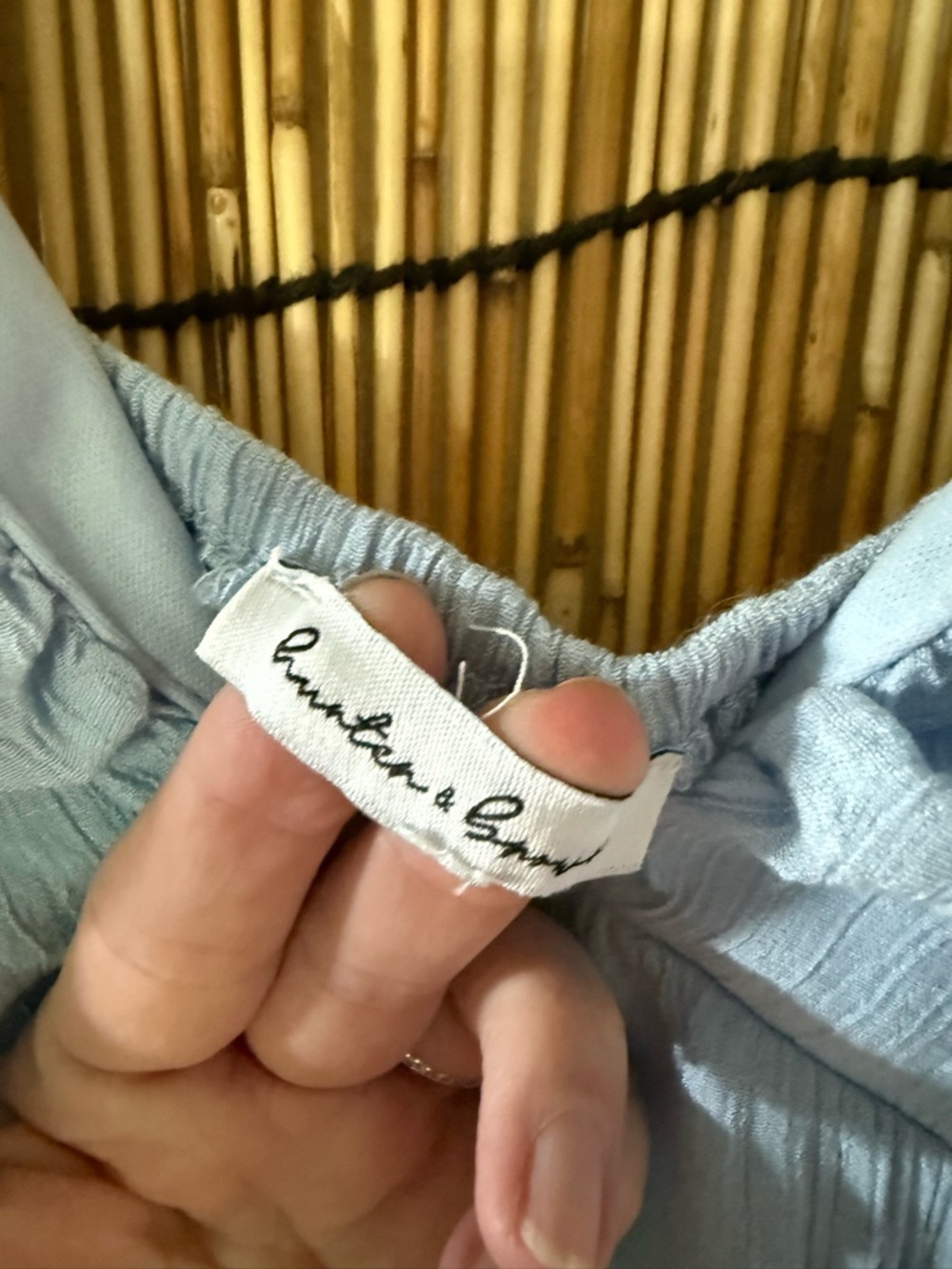 BabyLight Blue Ruffled Maxi Dress - Picture 5 of 5